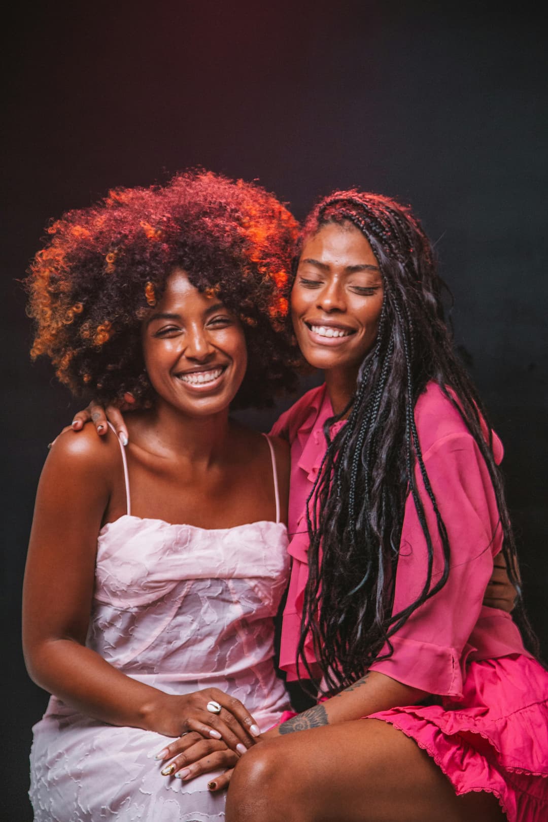 Mulheres da comunidade VIVAS celebrando juntas